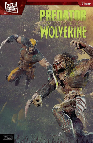Predator VS. Wolverine #1 Exclusive Variant Cover by Bjorn Barends!

$19.99 Each! Limited to 3000!
Shipping late Sep or early October 2023.