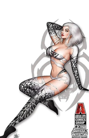 White Widow #3 - Nathan Szerdy - Sketch Limited Variant
