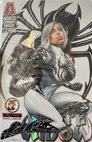 Discolored at the staples White Widow #4 - Mark Sparacio - Limited Variant