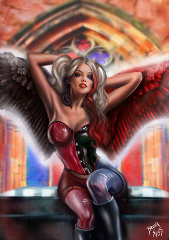 Power Hour #2 Angelic Harley - Limited Variant Exclusive LAB Comics Power Hour #2 Angelic Harley - Limited Variant Exclusive LAB Comics